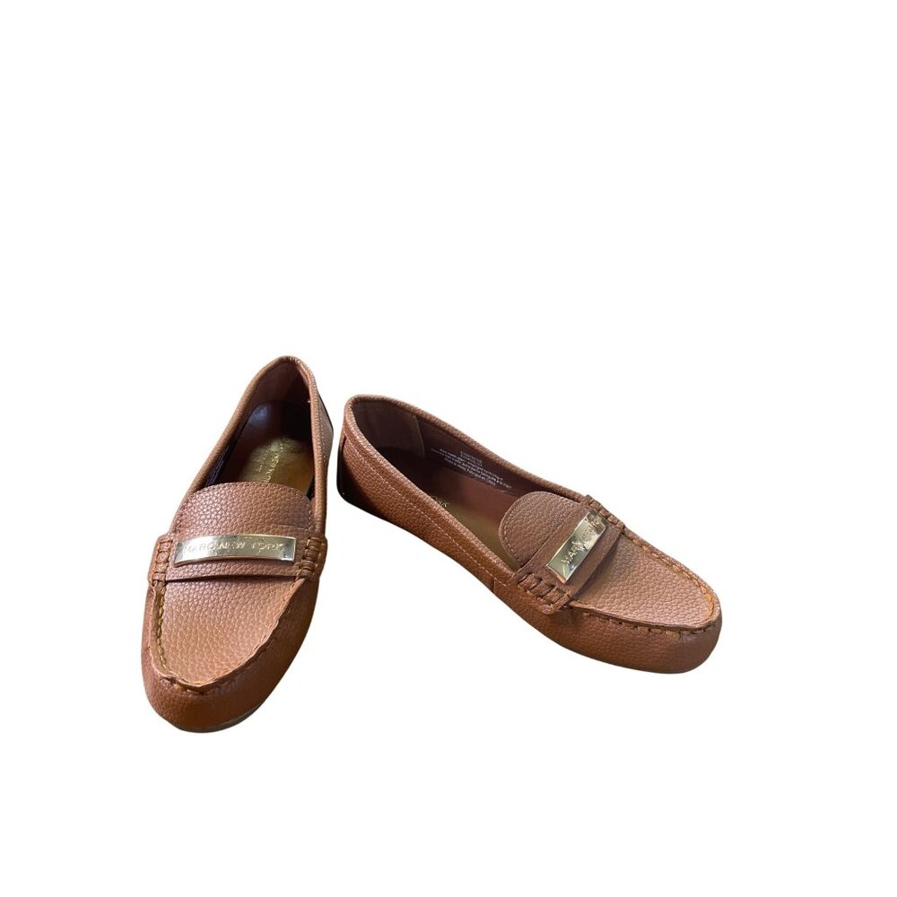 Marc New York Womens Brown Slip-On Loafers Flats Size 5.5M SKU 8631